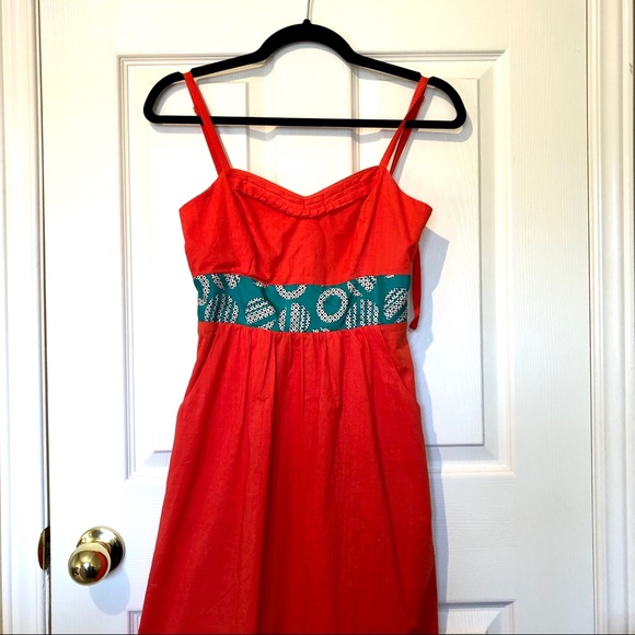 Anthropologie Graphical Dress - Picture 3 of 6